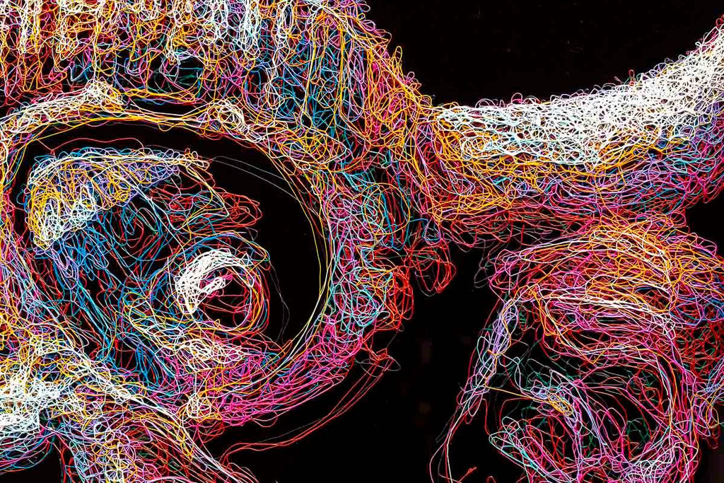 Woah - Original - SOLD by artist Zalini - Wyecliffe Galleries