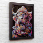 Woah - Original - SOLD by artist Zalini - Wyecliffe Galleries