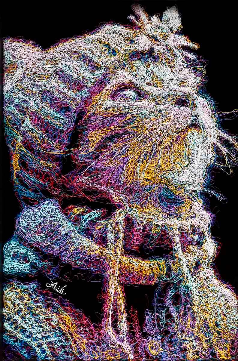 Wonder - Original by artist Zalini - Wyecliffe Galleries