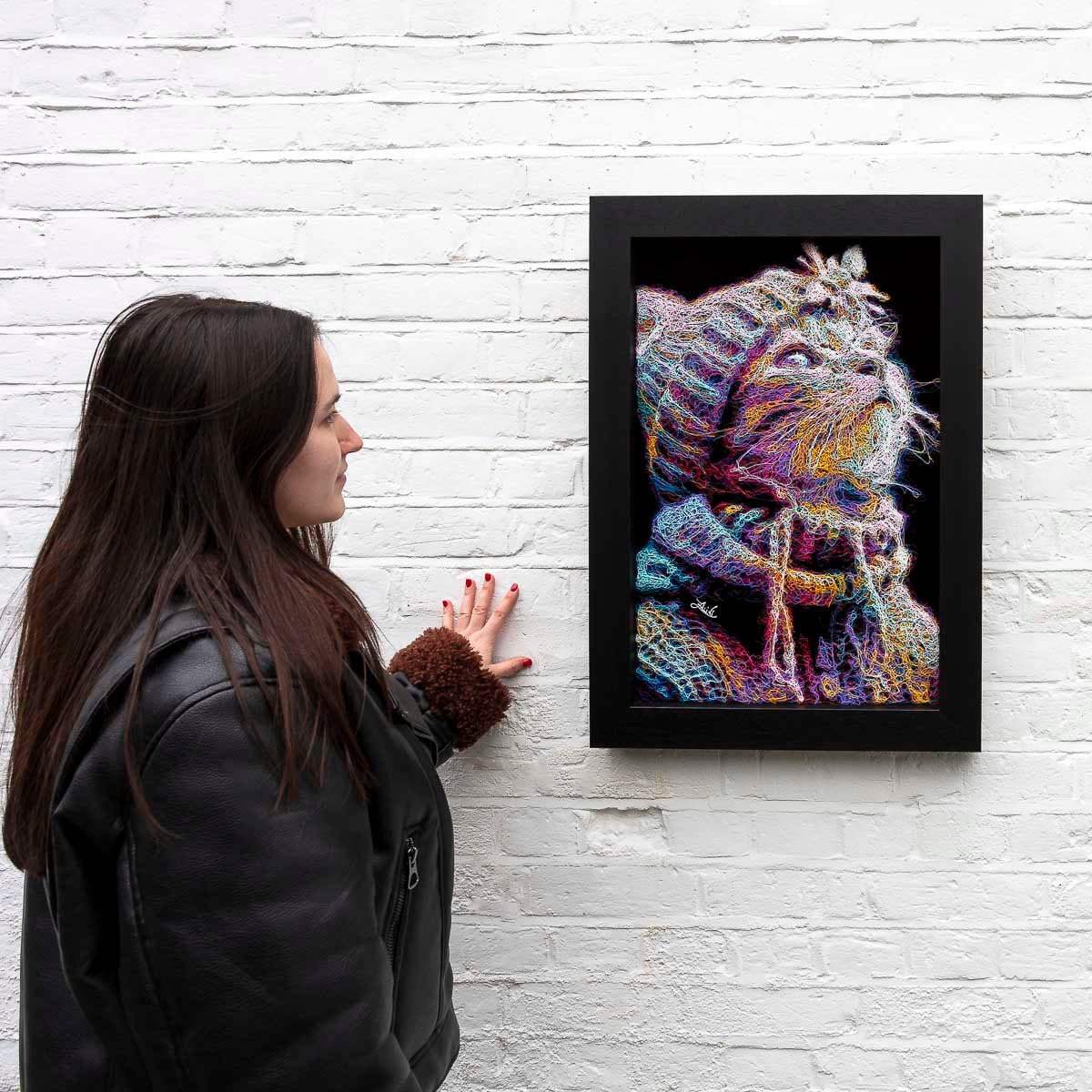 Wonder - Original by artist Zalini - Wyecliffe Galleries