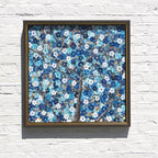 Sapphire Blossom III - Original - SOLD