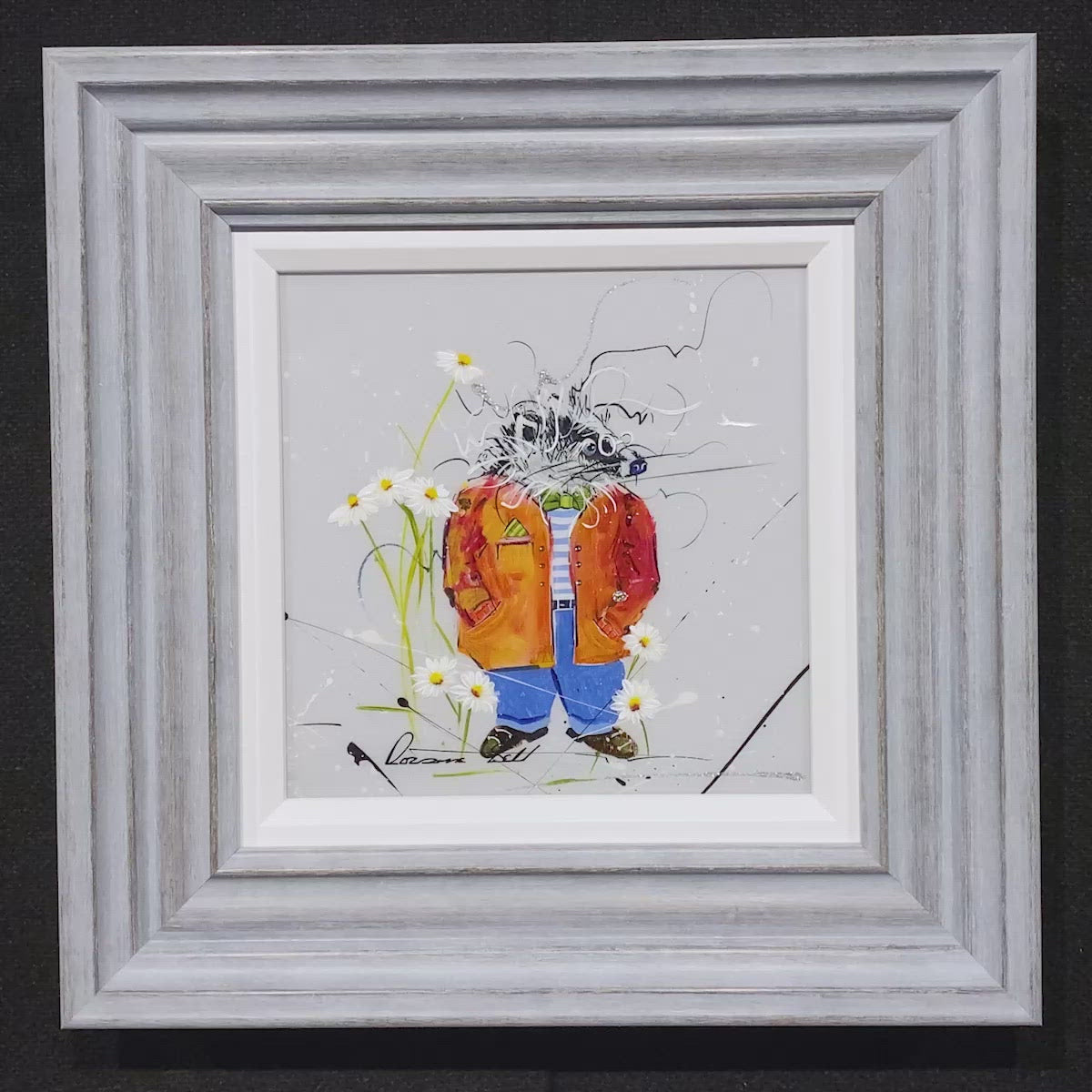 One Does Not Argue  - Original Set of 4 - SOLD