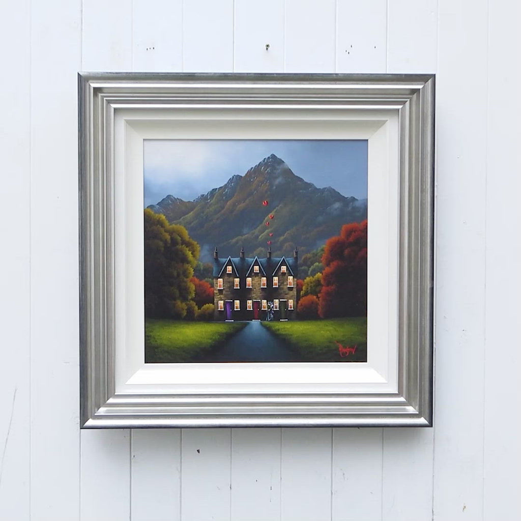 A Home Bursting With Love - Original - SOLD