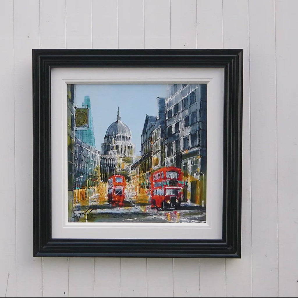 Touring Through the City - Original - SOLD