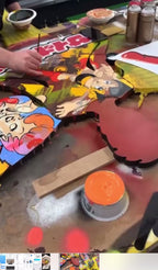 Firefly Large Collaged Wall Sculpture - Original - SOLD