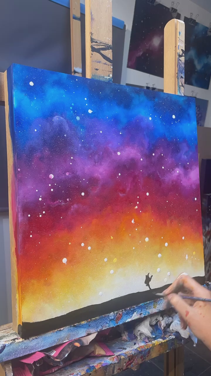 Jump For the Moon - Original - SOLD