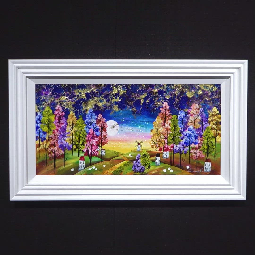 Moon Village - Original - SOLD