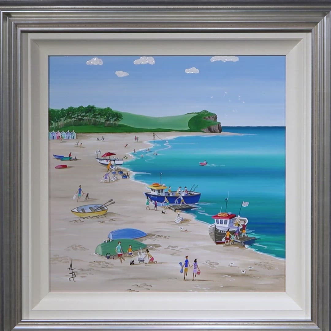 Mackerel Fishers Budleigh Salterton - Original - SOLD