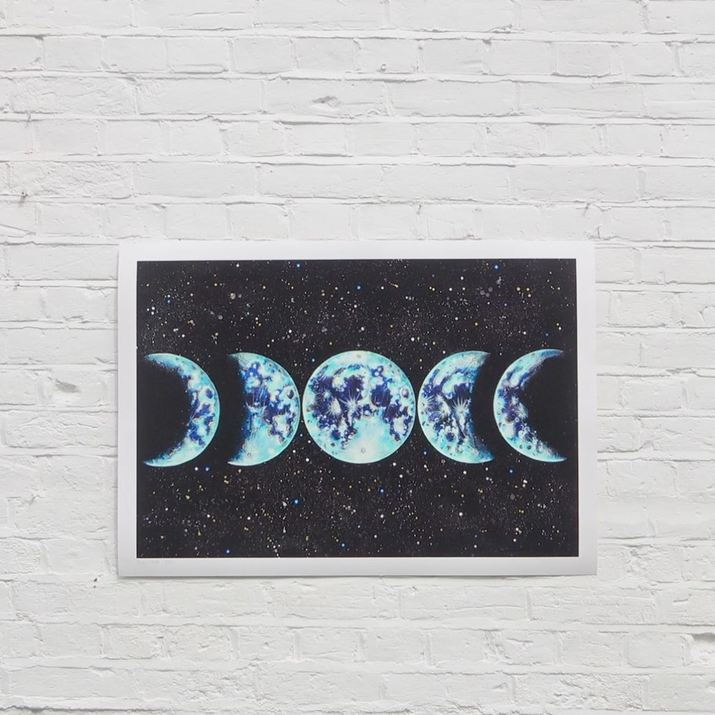 Moon Phases - Artist Proof - SOLD