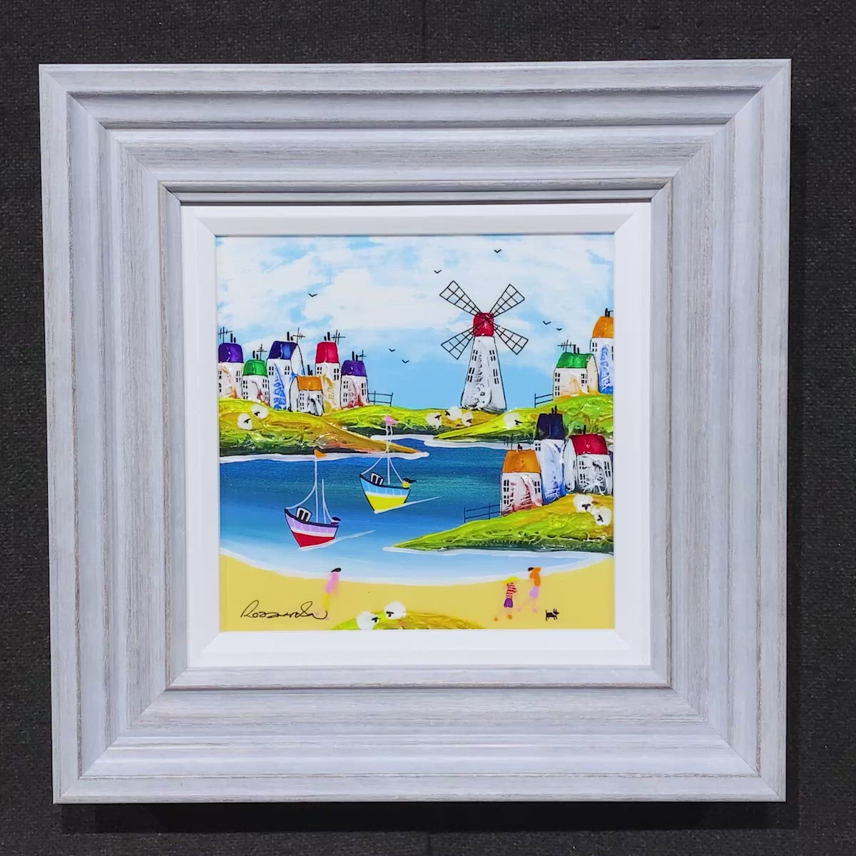 Sail With Me I - Original - SOLD