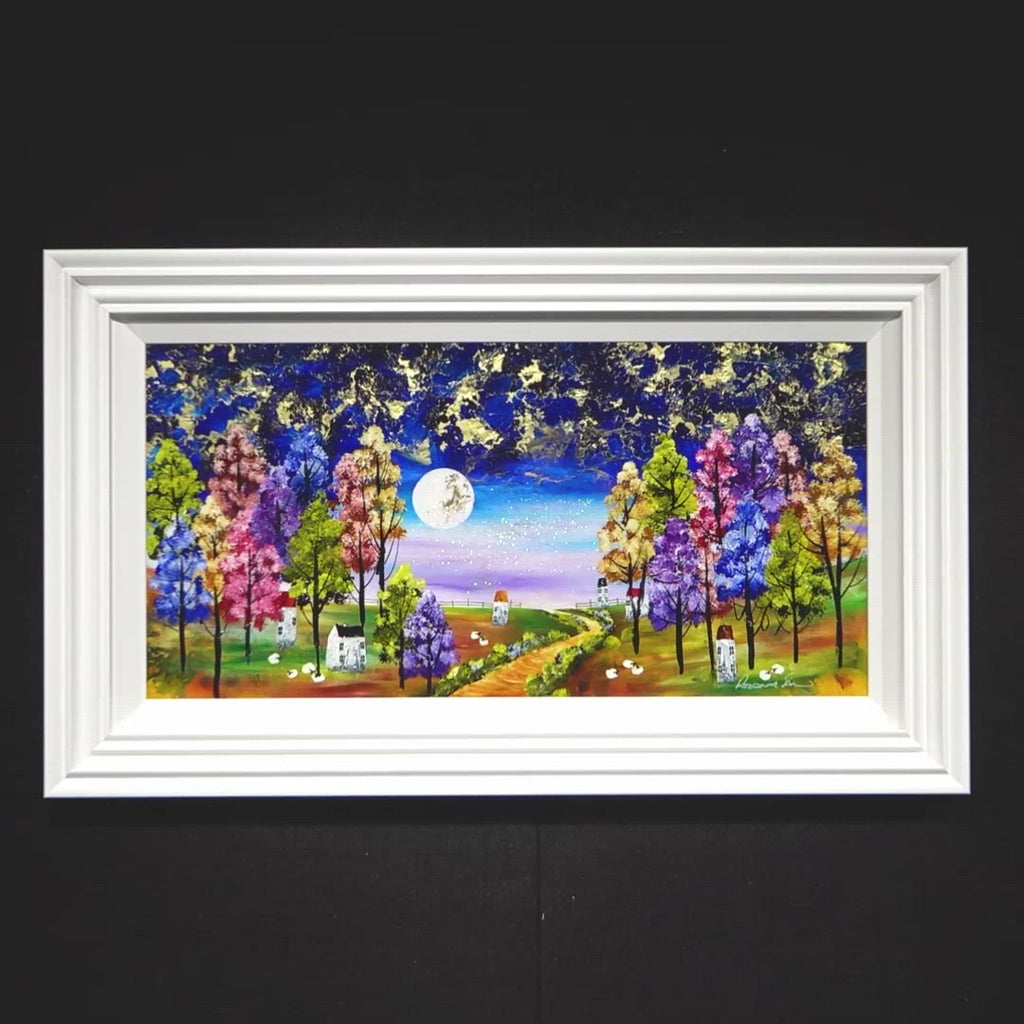 Moonlit Pathway - Original - SOLD