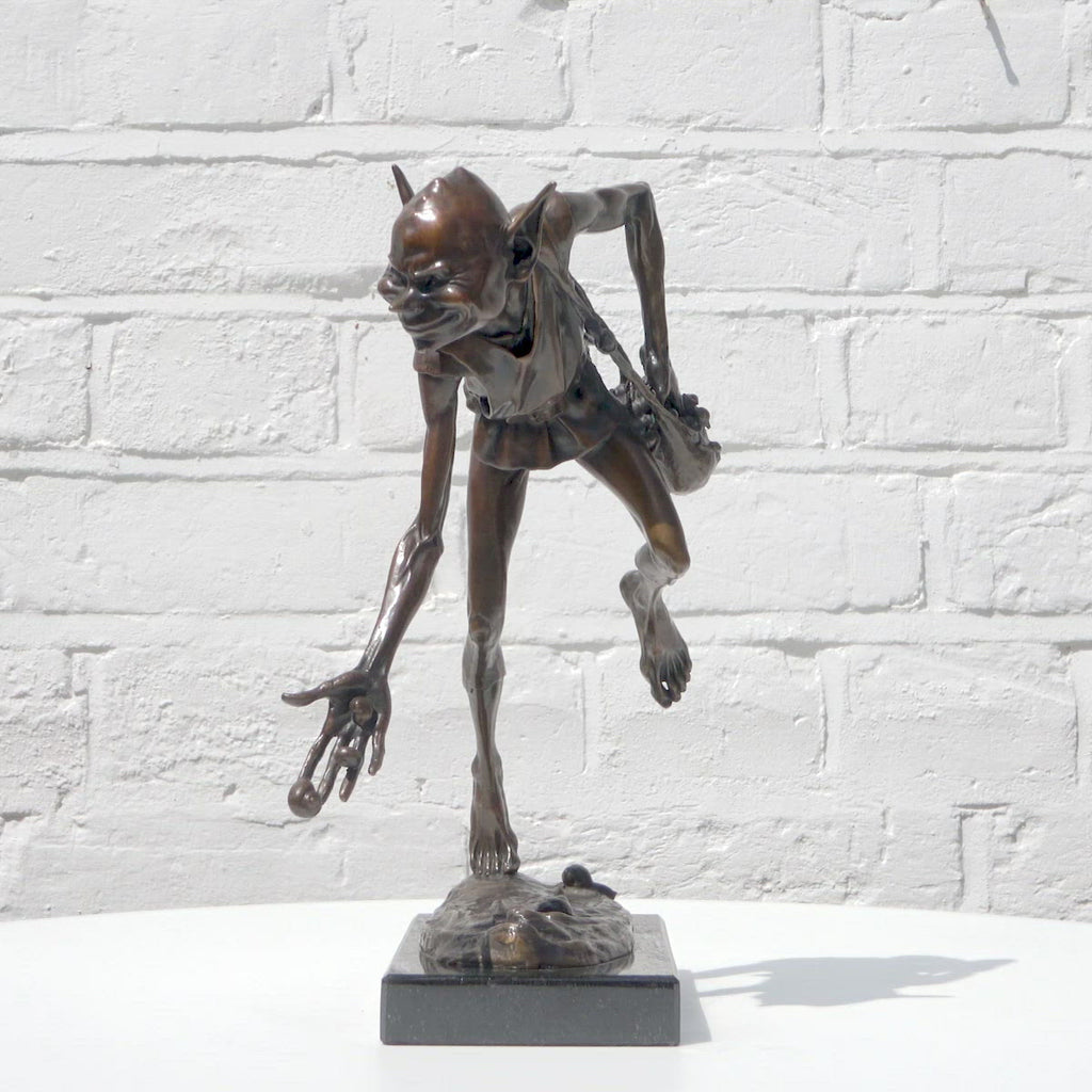 Snailmaker - Bronze Sculpture (Miniature) - Edition