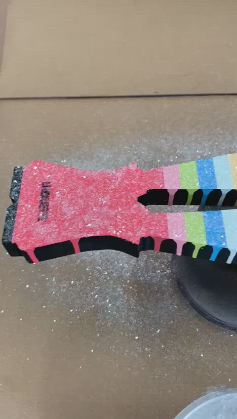 Angel Cake Pastel Floral  - Original Wall Sculpture - SOLD