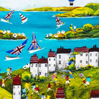 A Royal Regatta - Boutique Edition - SOLD by artist Rozanne Bell - Wyecliffe Galleries