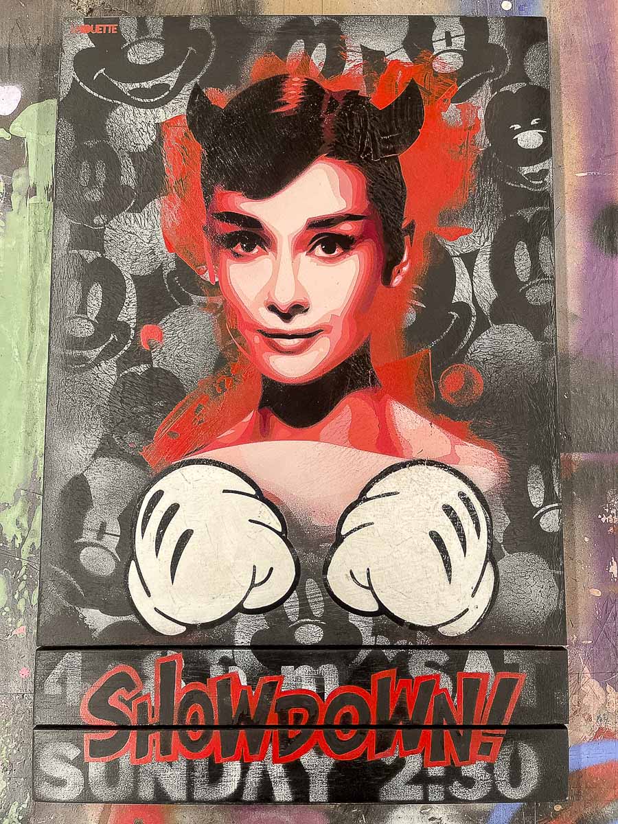 Audrey Showdown - Original - SOLD