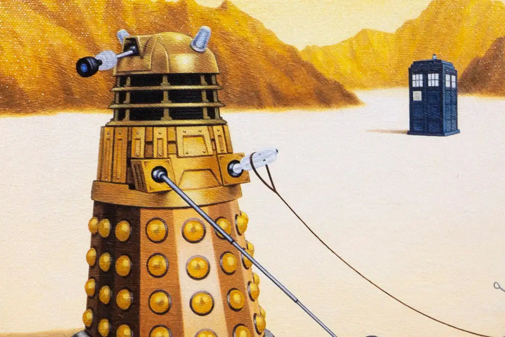 Dali Dalek - Edition - SOLD OUT by artist Chris Chapman - Wyecliffe Galleries