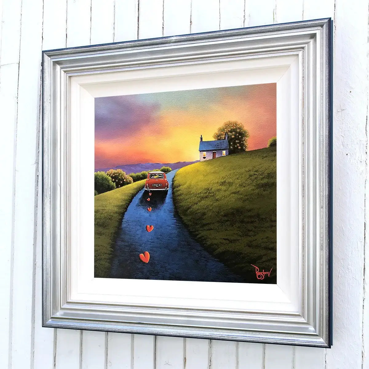 Follow my Heart - Original SOLD by artist David Renshaw - Wyecliffe Galleries