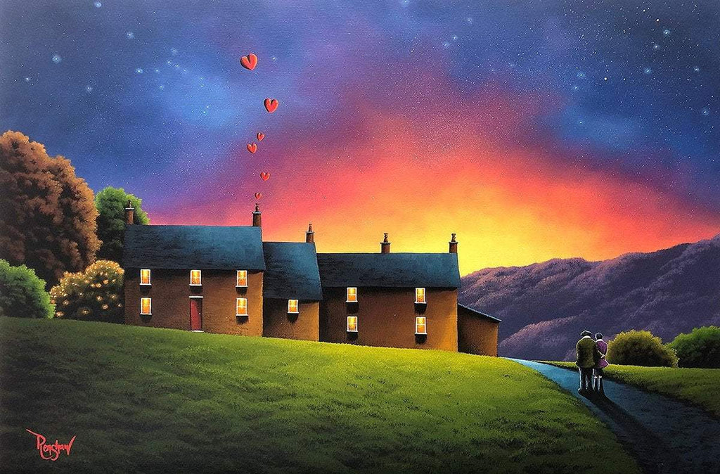 We Found Love - Original - SOLD by artist David Renshaw - Wyecliffe Galleries