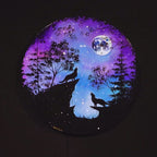 Howling At The Moon - Original - SOLD