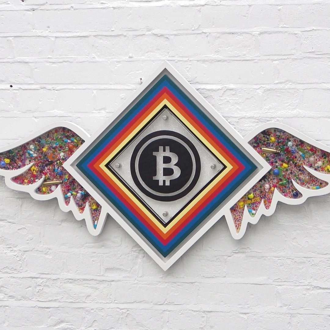 Pop De-Pendant: Bitcoin - Original - SOLD