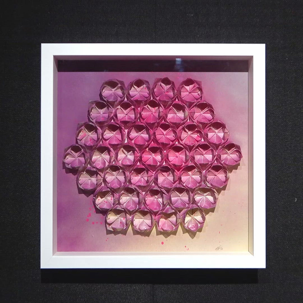 Fold Pink 37 - Original - SOLD