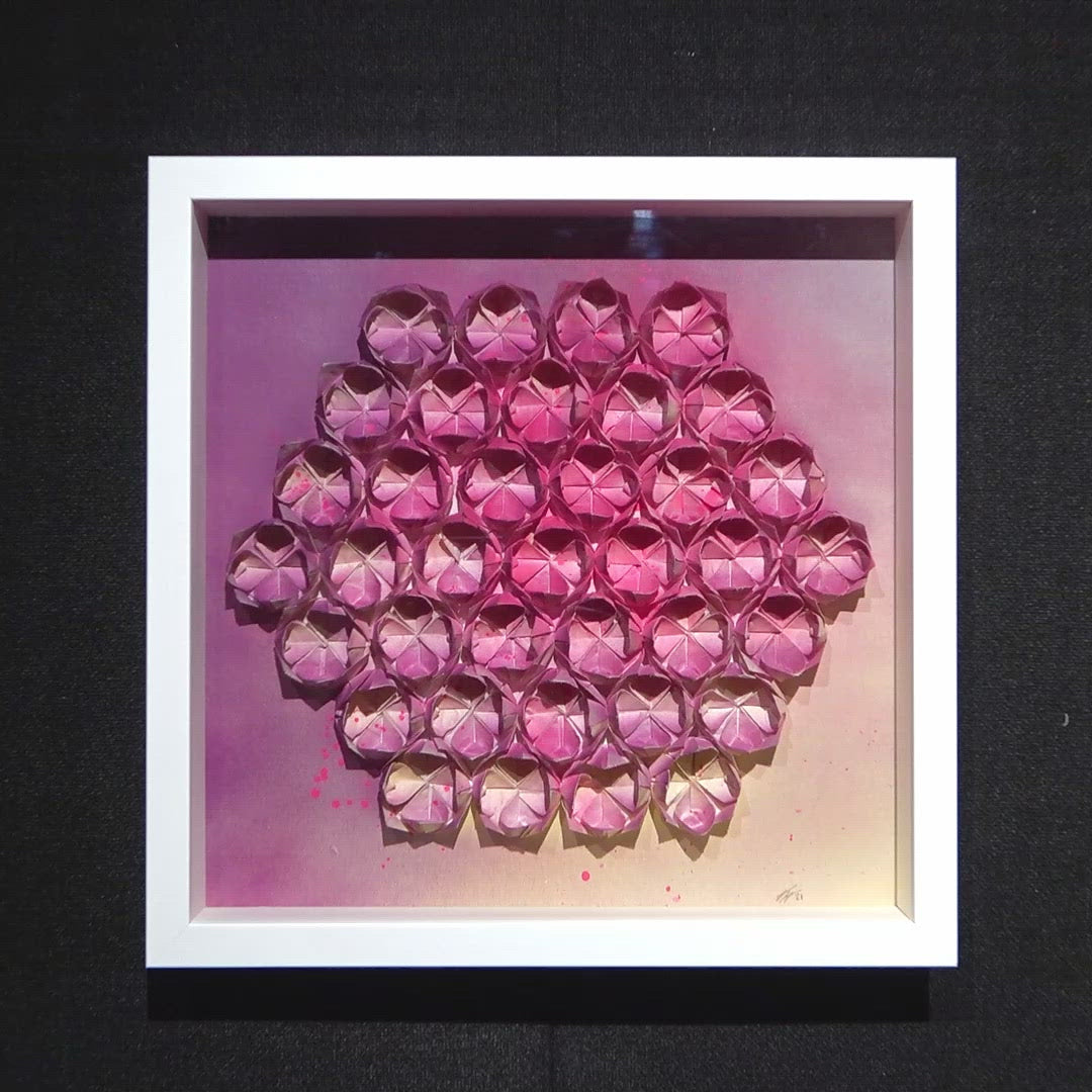 Fold Pink 37 - Original - SOLD