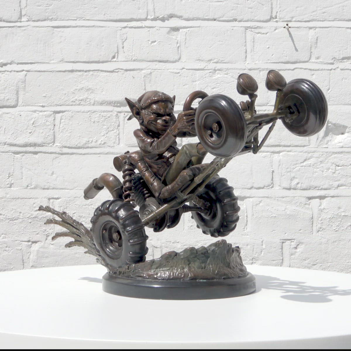 Vroom - Bronze Sculpture (Miniature) - Edition
