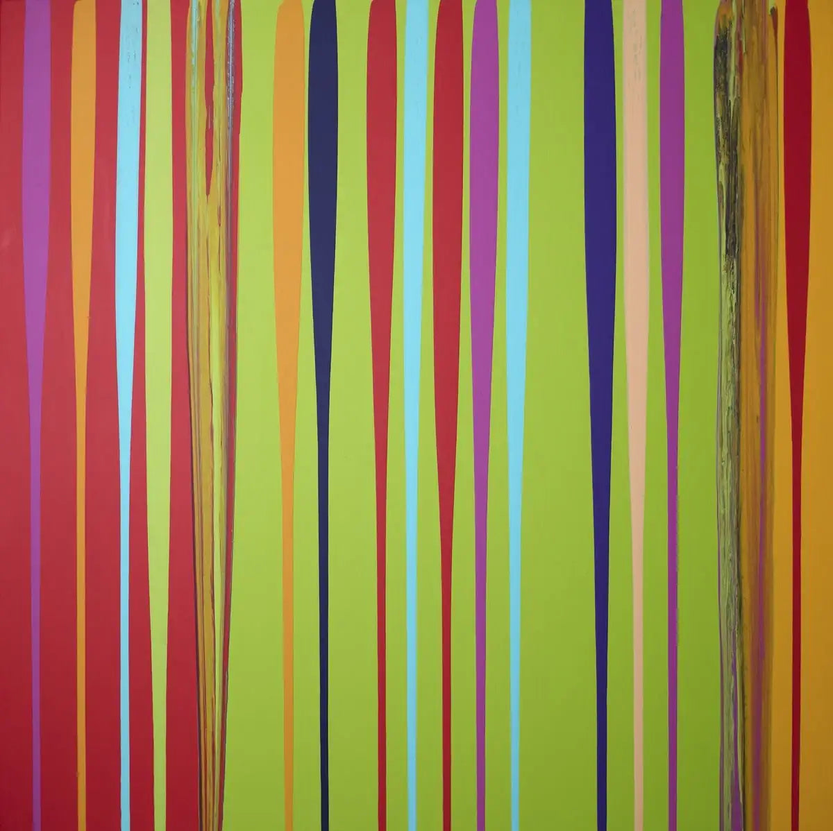 Big Top Revisited I - Original - SOLD by artist Alex Echo - Wyecliffe Galleries