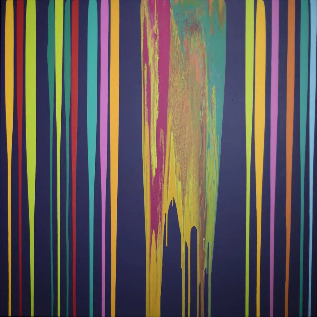 Big Top Revisited II - Original - SOLD by artist Alex Echo - Wyecliffe Galleries