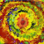 Elegant Camouflage 3 - SOLD by artist Alex Echo - Wyecliffe Galleries