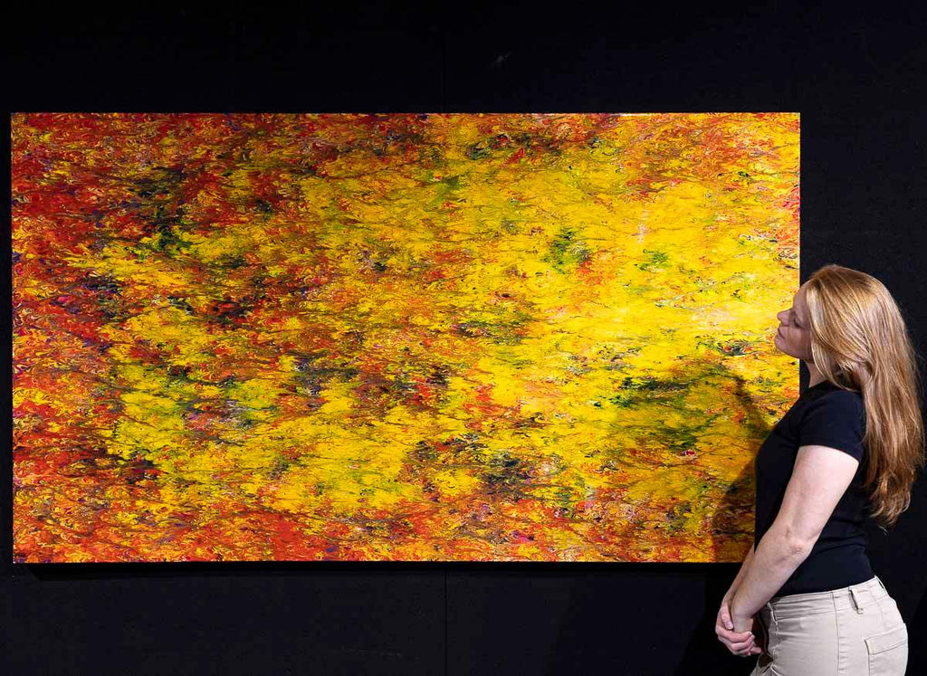 Fire - Original by artist Alex Echo - Wyecliffe Galleries