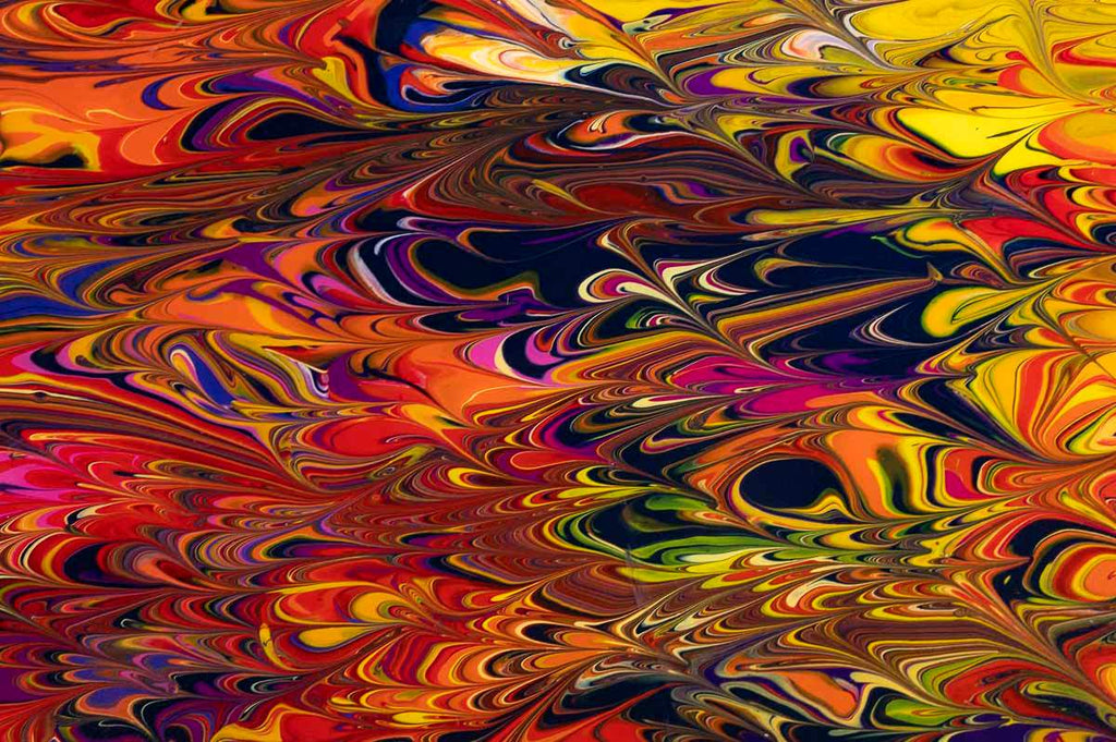 Fire - Original by artist Alex Echo - Wyecliffe Galleries