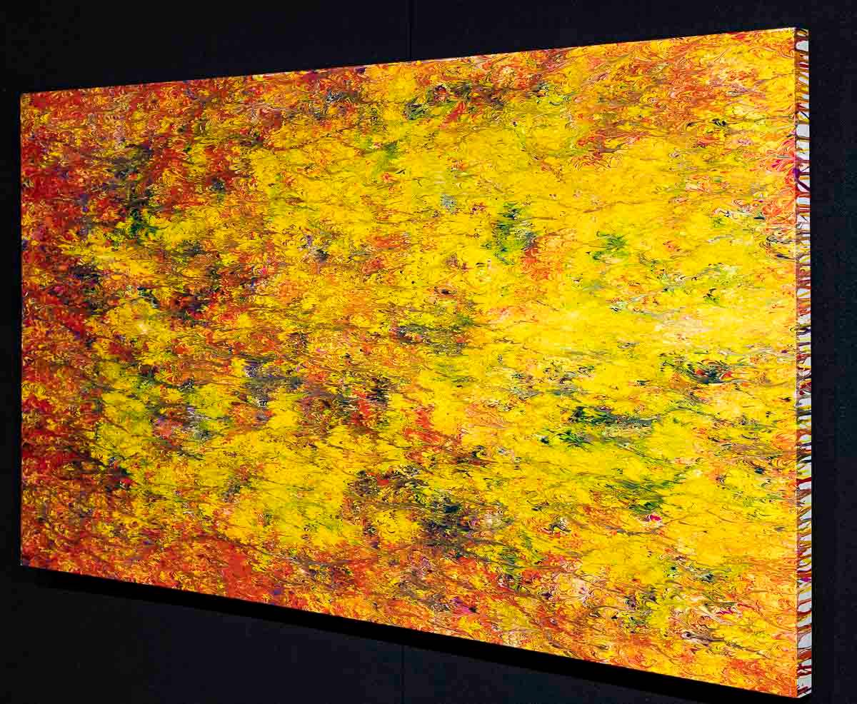 Fire - Original by artist Alex Echo - Wyecliffe Galleries