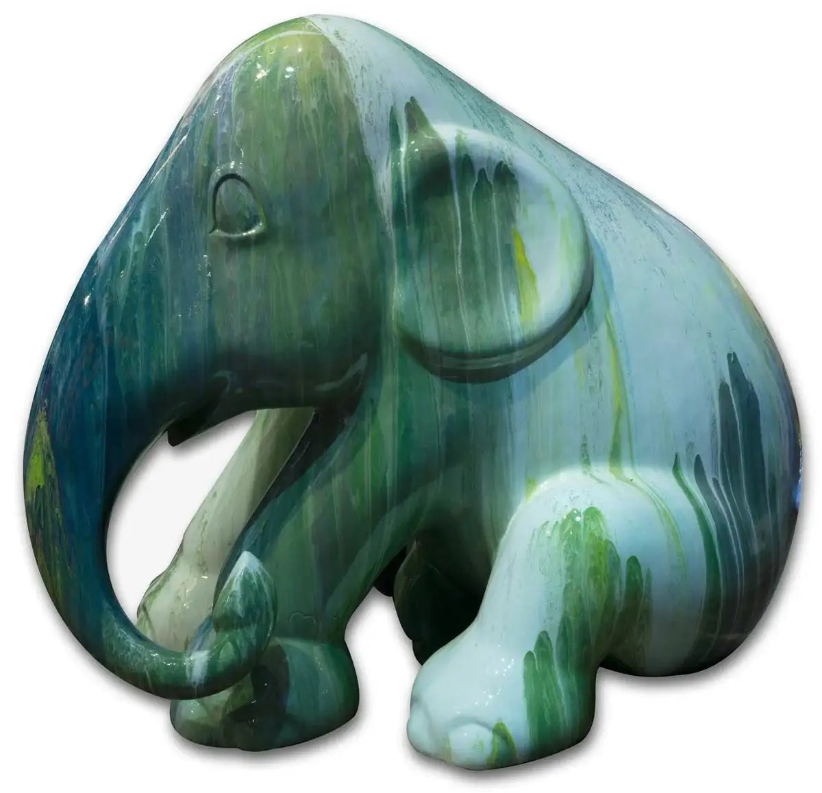 Hathi - Elephant Sculpture - SOLD by artist Alex Echo - Wyecliffe Galleries