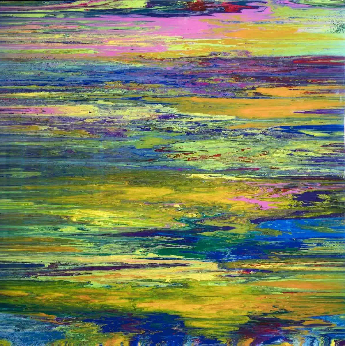 La Ballet Infini De La Mer I - Original - SOLD by artist Alex Echo - Wyecliffe Galleries