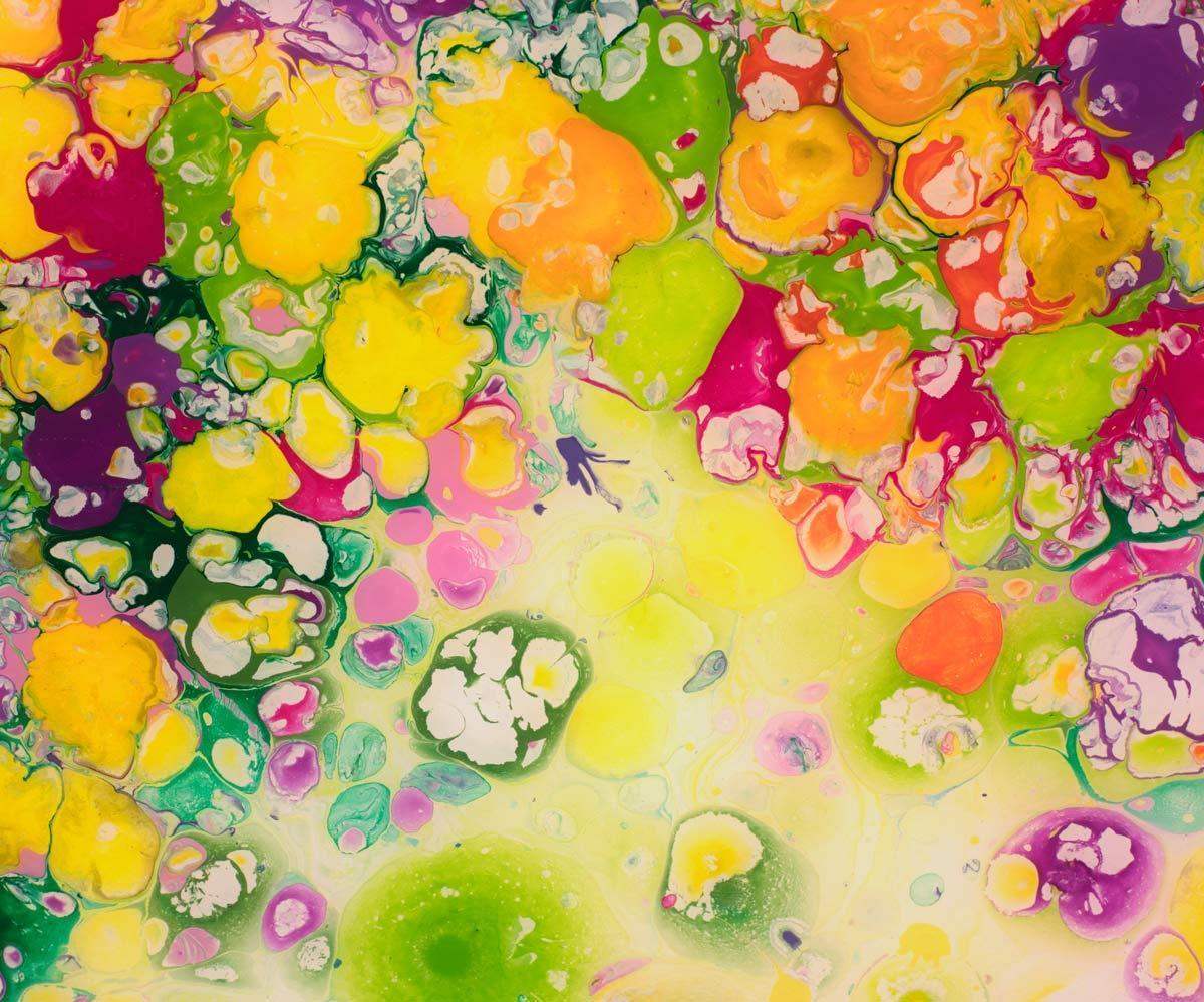 Love Bomb I - Original - SOLD by artist Alex Echo - Wyecliffe Galleries