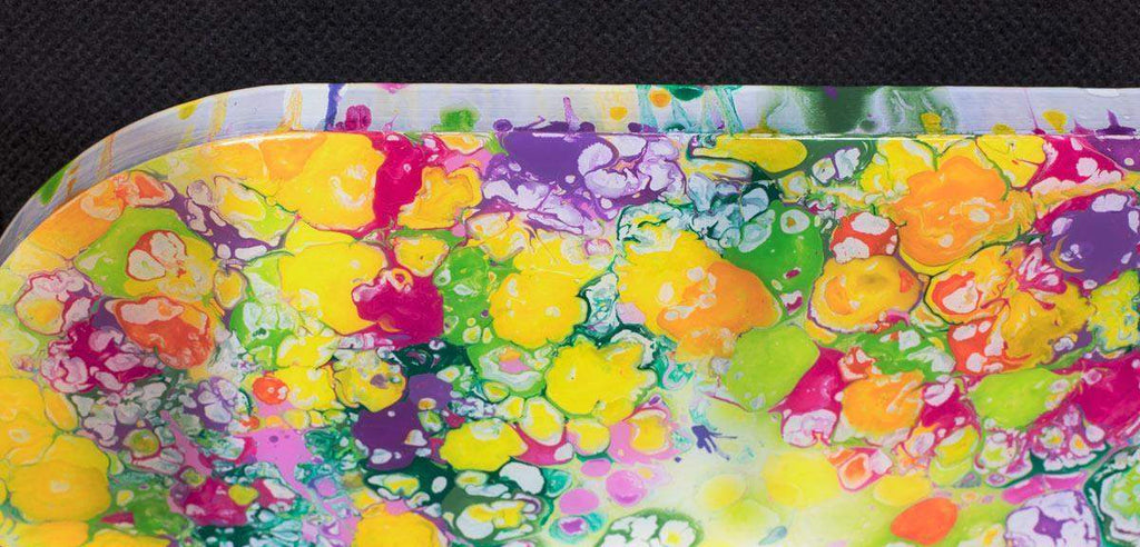 Love Bomb I - Original - SOLD by artist Alex Echo - Wyecliffe Galleries