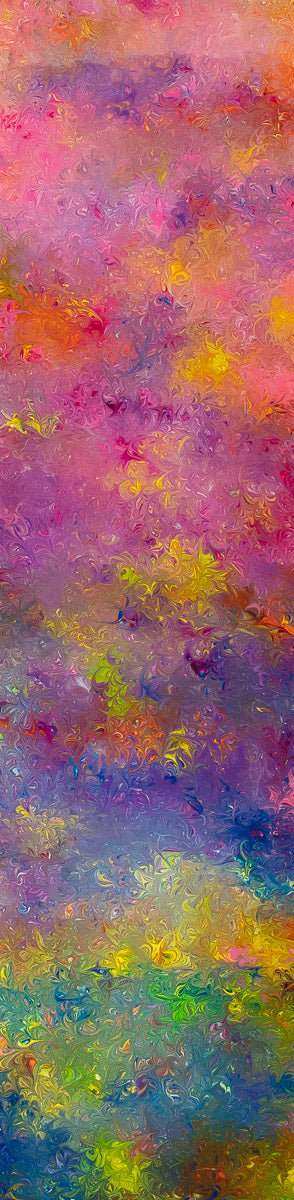 Rainbow 13 - Original by artist Alex Echo - Wyecliffe Galleries