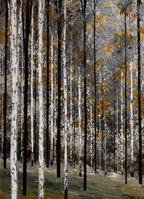 A Silver Winter - Original - SOLD by artist Alex Jawdokimov - Wyecliffe Galleries