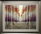 A Winters Walk - SOLD by artist Alex Jawdokimov - Wyecliffe Galleries