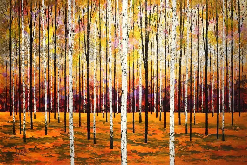 Autumn Array - SOLD by artist Alex Jawdokimov - Wyecliffe Galleries