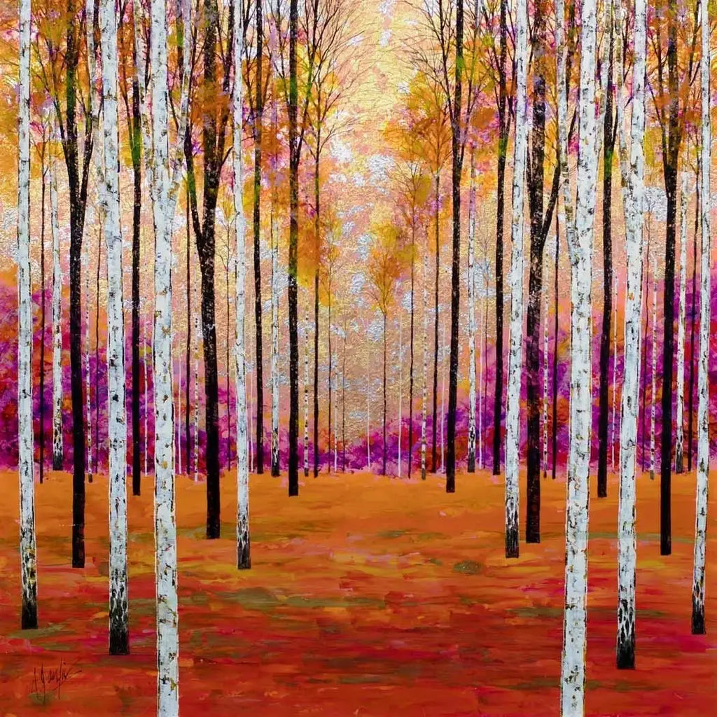 Autumn Blaze - SOLD by artist Alex Jawdokimov - Wyecliffe Galleries