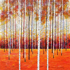 Autumn Fields - SOLD by artist Alex Jawdokimov - Wyecliffe Galleries