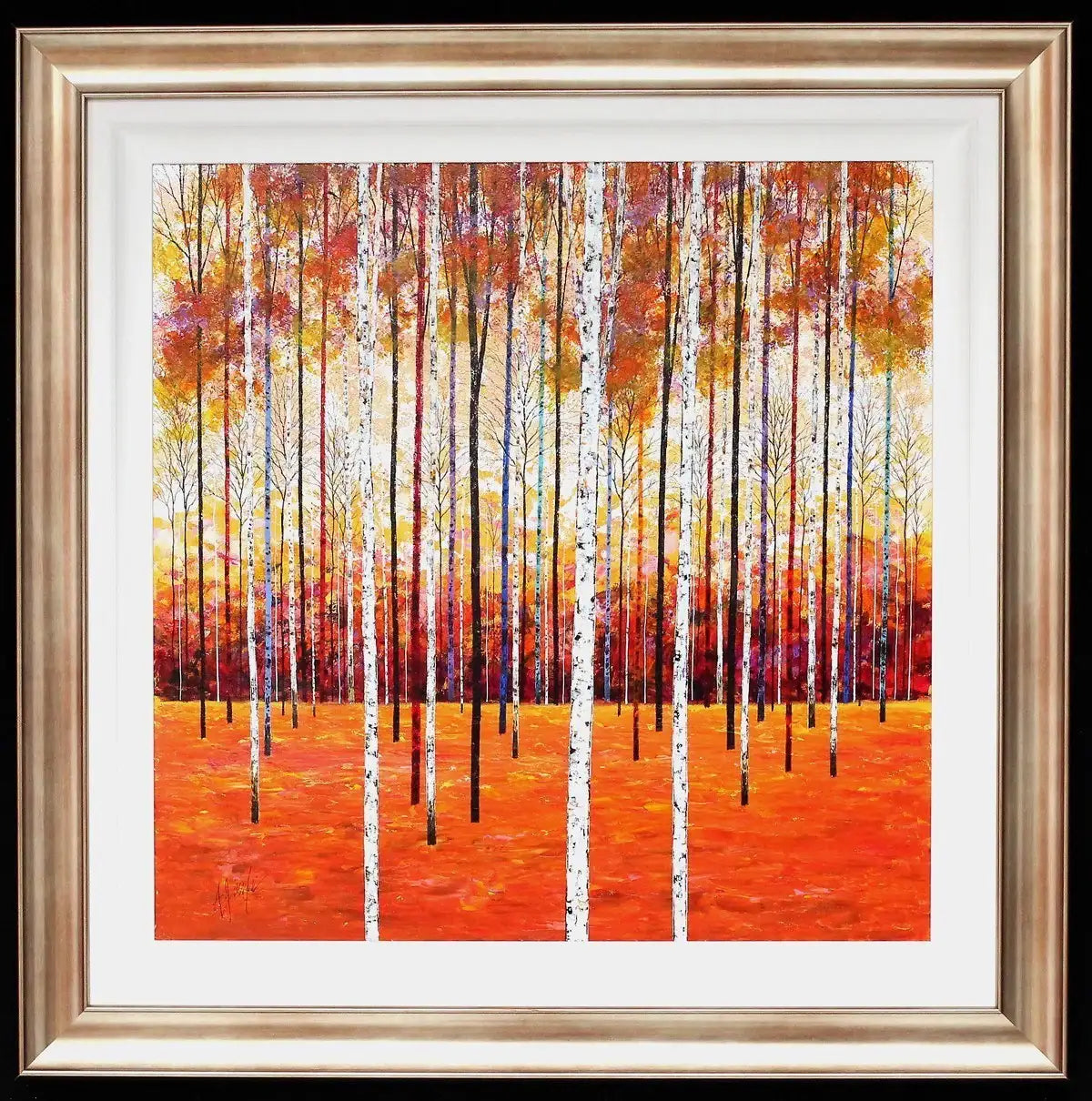 Autumn Fields - SOLD by artist Alex Jawdokimov - Wyecliffe Galleries