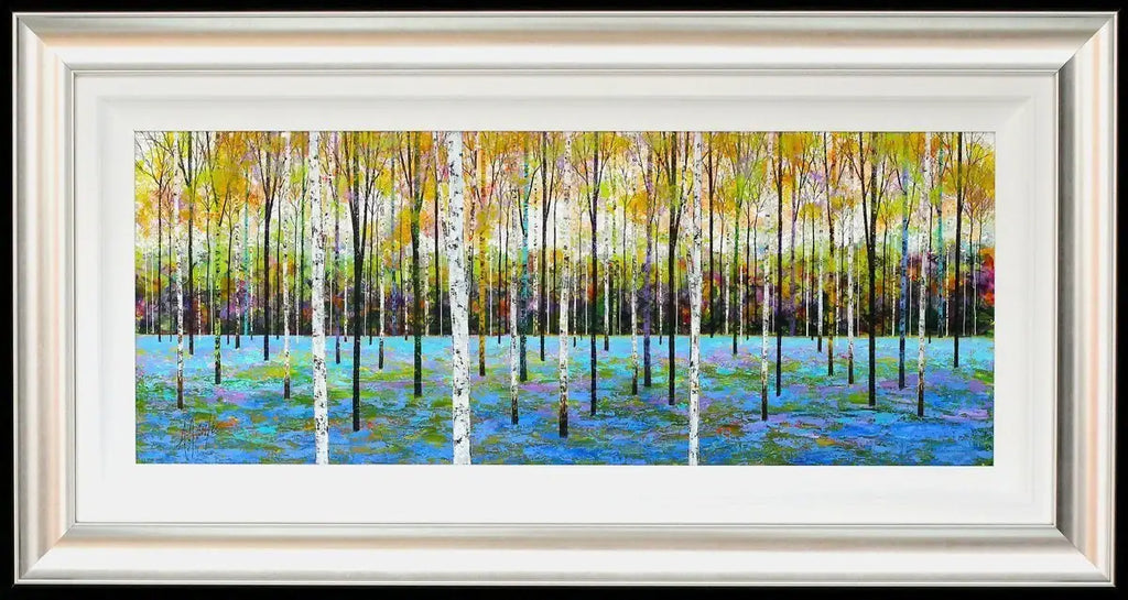 Bluebell Fields - SOLD by artist Alex Jawdokimov - Wyecliffe Galleries