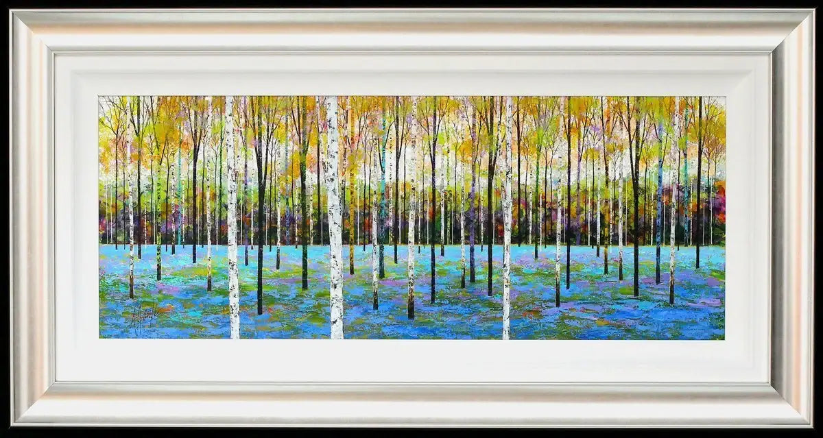 Bluebell Fields - SOLD by artist Alex Jawdokimov - Wyecliffe Galleries