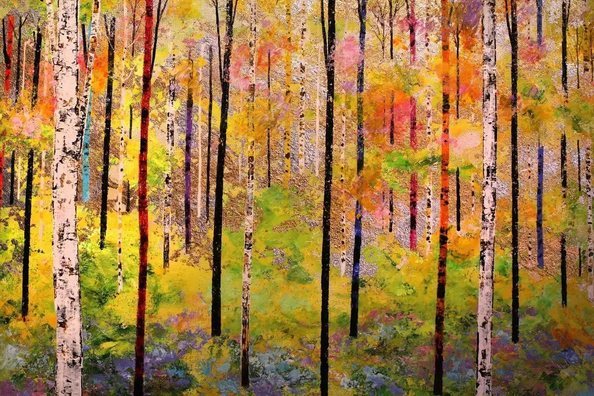 Bluebell Woods - SOLD by artist Alex Jawdokimov - Wyecliffe Galleries