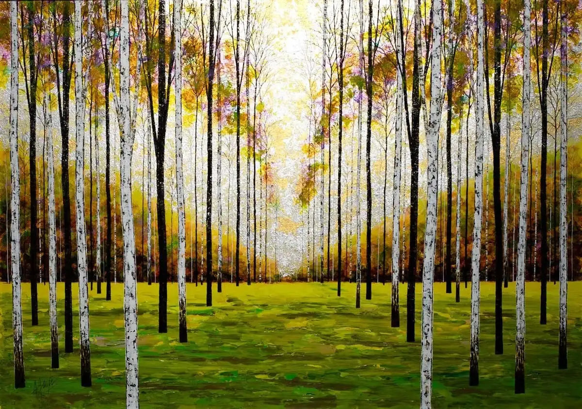 Evergreen - Sold by artist Alex Jawdokimov - Wyecliffe Galleries
