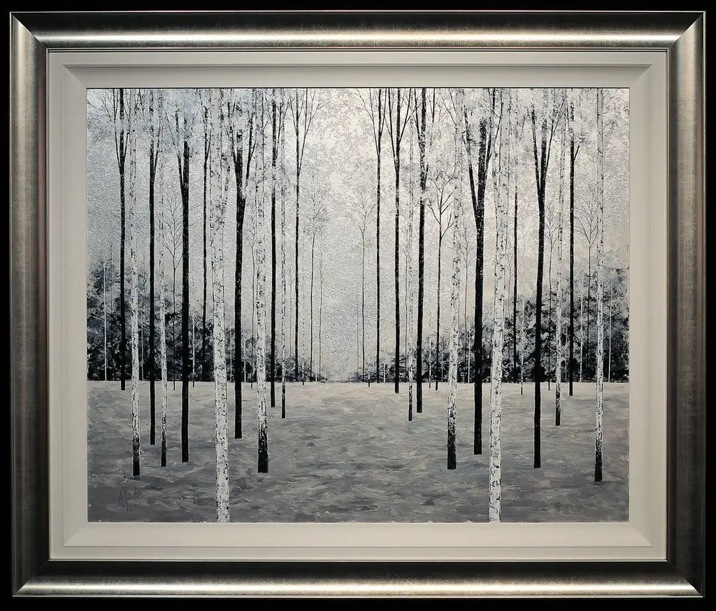 Forest of Silver - SOLD by artist Alex Jawdokimov - Wyecliffe Galleries