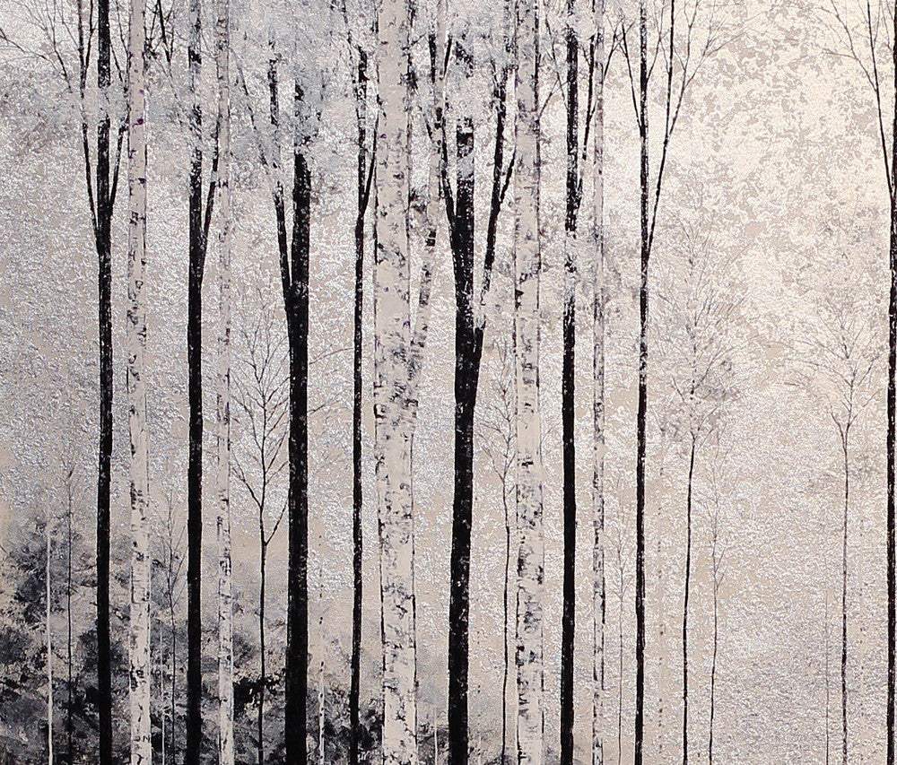 Forest of Silver - SOLD by artist Alex Jawdokimov - Wyecliffe Galleries